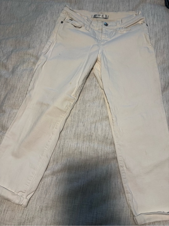 Joe's Jeans Denim - Joe's Jeans Women's Cream Straight-Leg Jeans